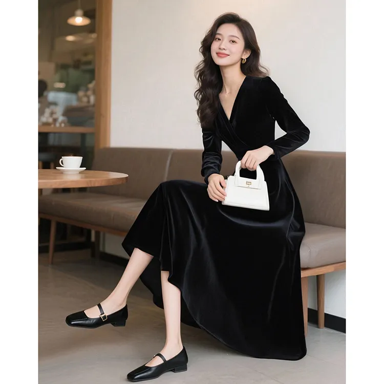 【断码清仓】2025裙子百搭连衣裙25063028