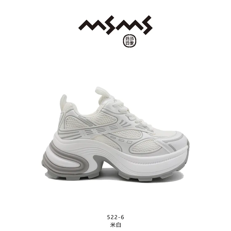 【玛莎玛索】522-6春季新款女款时尚百搭潮流厚底老爹鞋