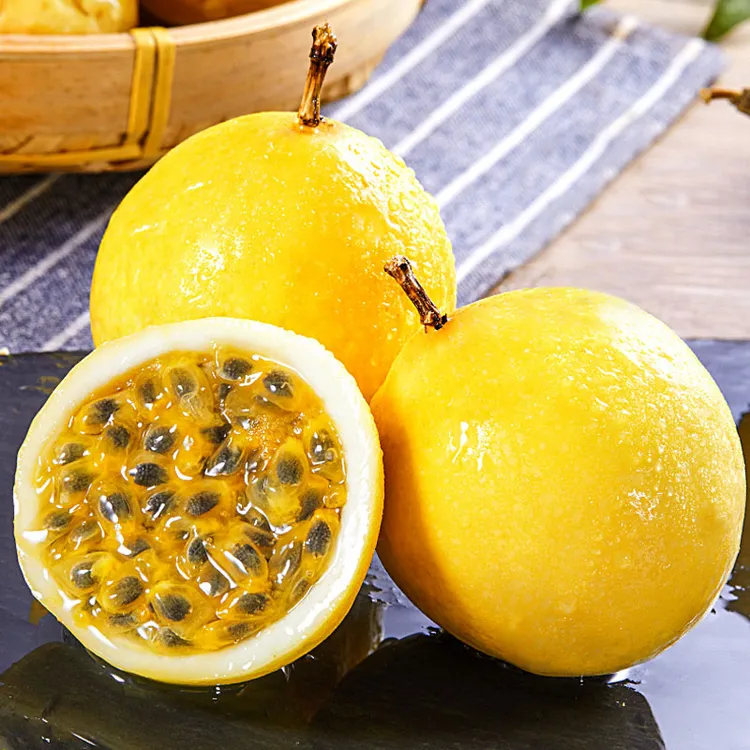【凤梨哥】海南钦蜜9号黄金百香果10枚/15枚单果70-110g 多仓发货