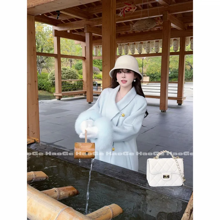 浩哥严选●风月俏佳人D4DY4387A大衣预时尚日常韩版冬季穿搭简版