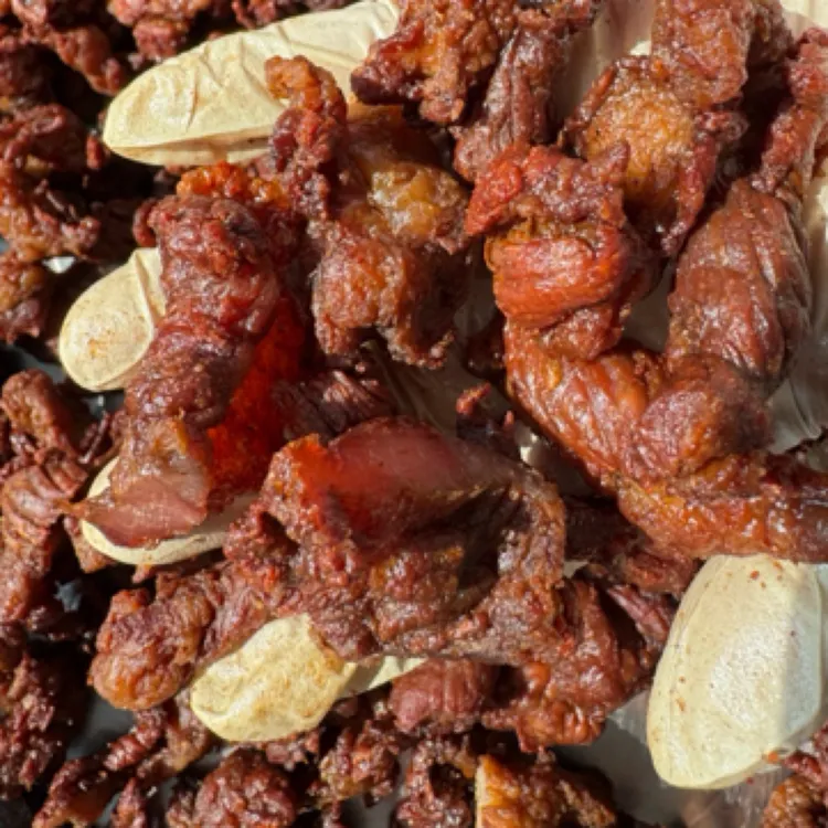 风干牛肉筋400克（每袋100克）加热更好吃顺丰包邮