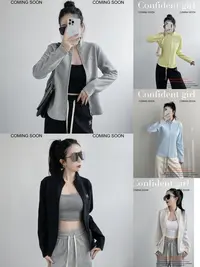 【大婷】纯色卫衣套装女美式休闲显瘦立领外套高腰宽松阔腿裤8819#