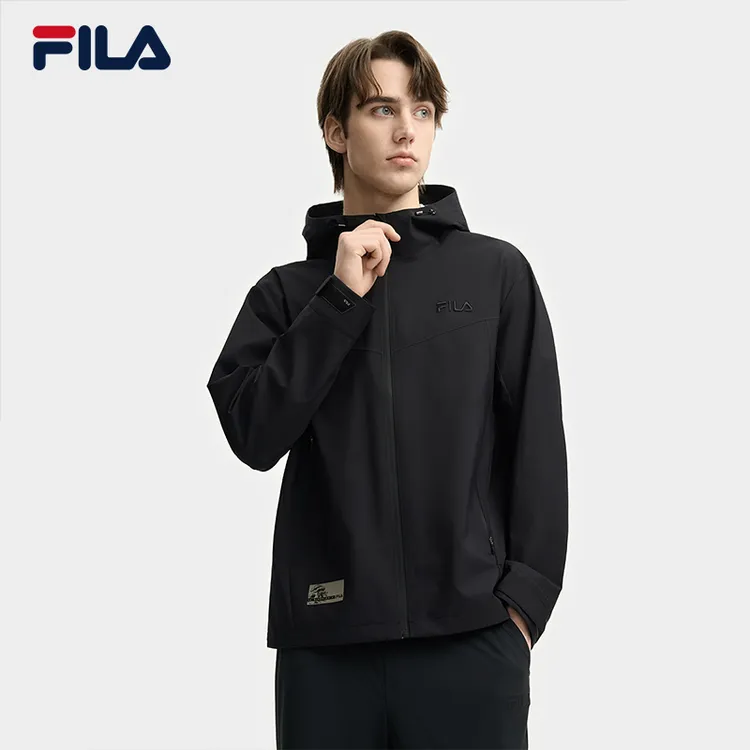 Fila/斐乐男士【舒适宽松时尚】秋季新款运动连帽外套F11M538705F