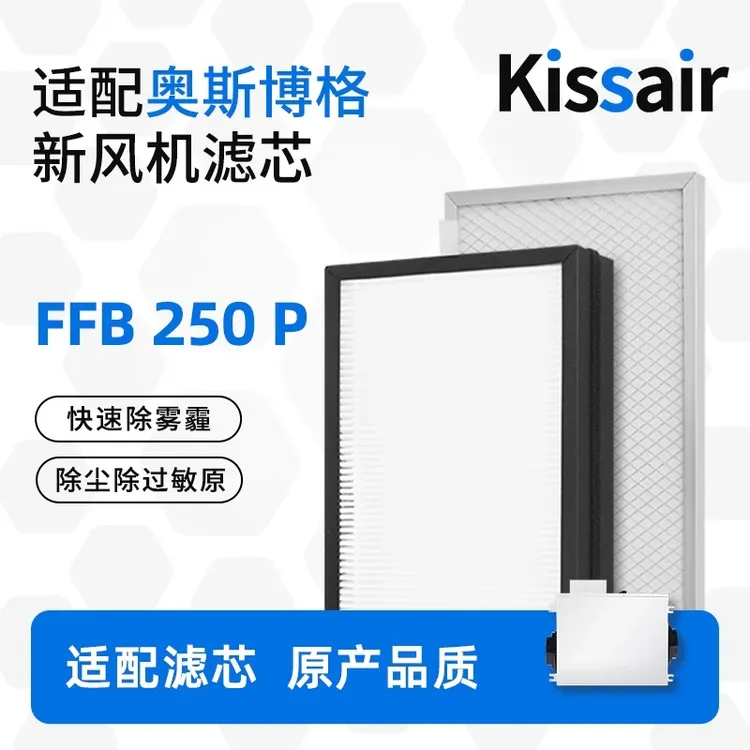 适配奥斯博格新风 FFB 250 P高效过滤网除灰尘pm2.5