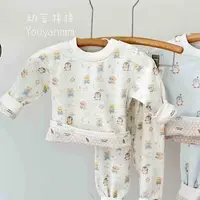 25秋冬新款  幼言蚕厚实保暖家居套装