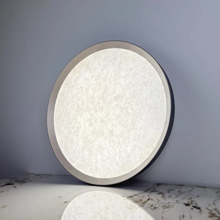 2025新款现代简约黑白灰大气客厅阳台吸顶灯新中式卧室灯中山灯具