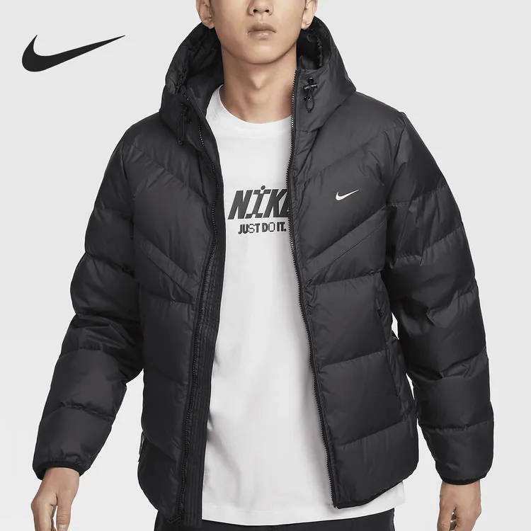 NIKE耐克2025冬季新款男子羽绒服保暖防风外套HQ4183010短款