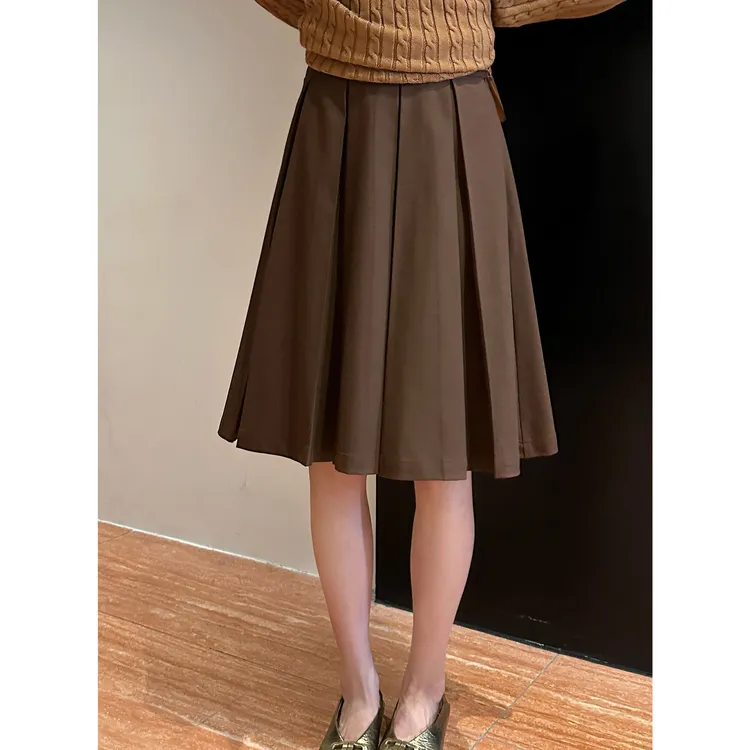 紫紫  学院派伞裙   MIU系经典著作长期主义伞裙ZD10BZHJ291