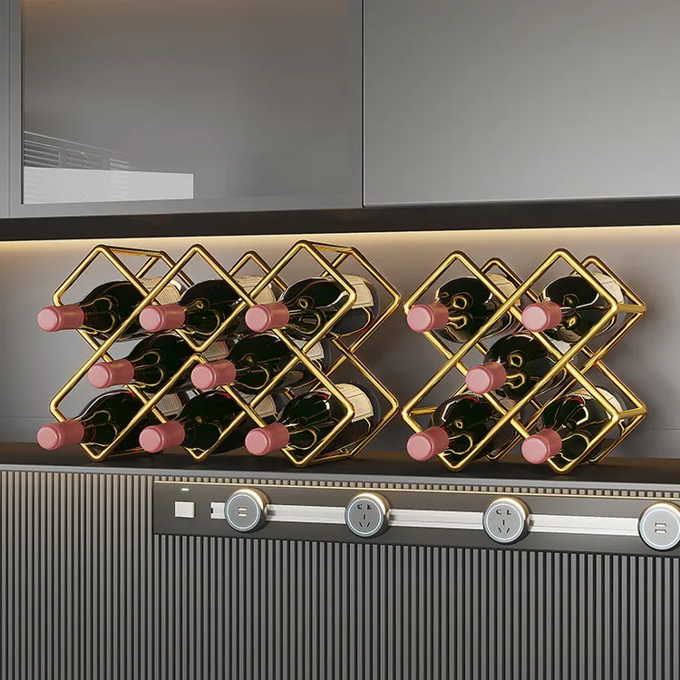 斜放红酒葡萄酒摆放架红酒放置展示架客厅酒家用架子红酒架置物架