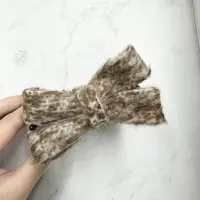 L039夕洛蝴蝶结丸子夹简约百搭日韩抓女发夹夹子发卡鲨鱼夹