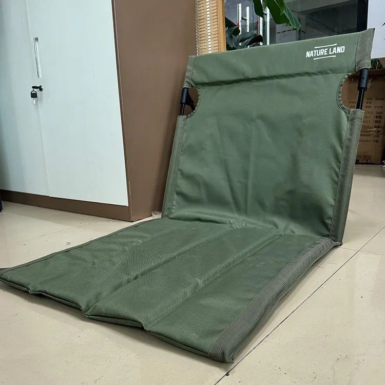 户外露营折叠椅沙滩椅音乐节草坪椅便携铝合金靠背坐垫懒人椅坐椅