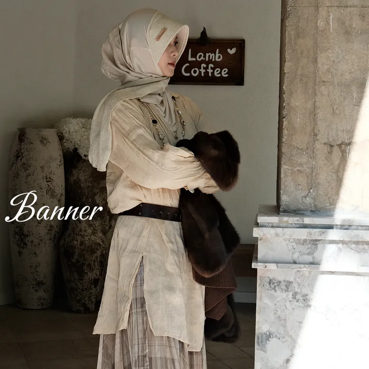 班纳新款织造·亚麻系列（头巾料子是棉麻系列，介意勿扰、不退No换