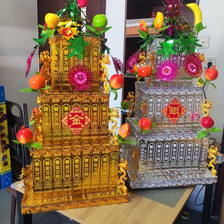 手工折纸材料包送保姆级教程百天周年节日庆典适用一对