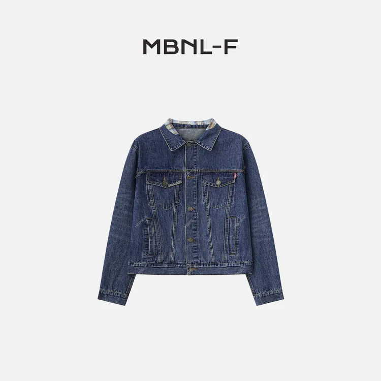 MBNL-F "复古肯尼" 经典做旧个性牛仔外套 秦磊XM-XWT5013