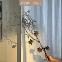 【鎏金圣塔】北欧极简风玫瑰果干花家居装饰摆件客厅桌面禅意软装