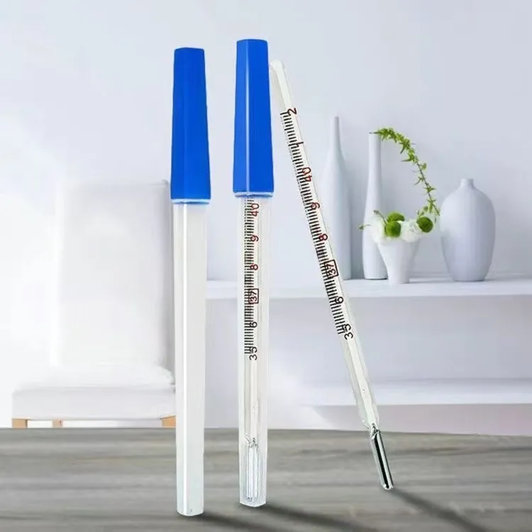 精准刻度水银家用老人腋下口腔精准测温计