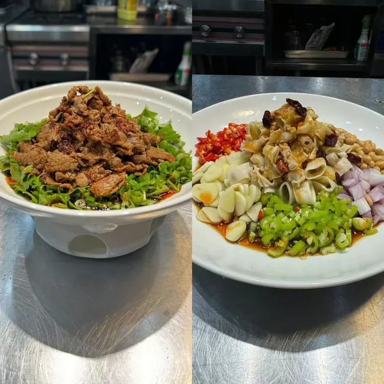 烤味牛肉捞拌脆心管教程