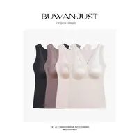 BUWANJUST 高品定制天丝醋纤羊绒舒适高包容度保暖背心 B2098 