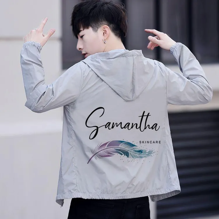 2025夏季新款连帽晒衣薄款紫外线男潮流速干夹克透气外套