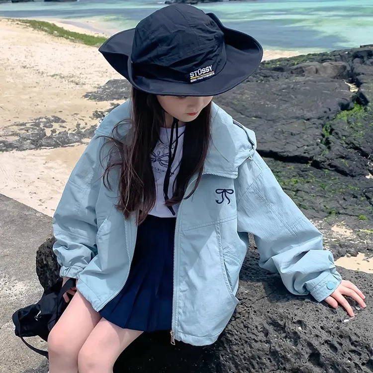 春秋新款时尚洋气高货网红百搭韩版儿童潮流 WT8508 儿童外套