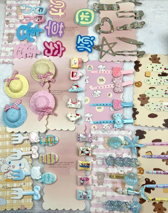 【直播间自选】韩系美少女侧边夹百搭高颜值清新可爱刘海夹