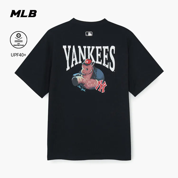 MLB官方 男女同款新年系列生肖马防晒休闲短袖T恤26春季新款TSQ01