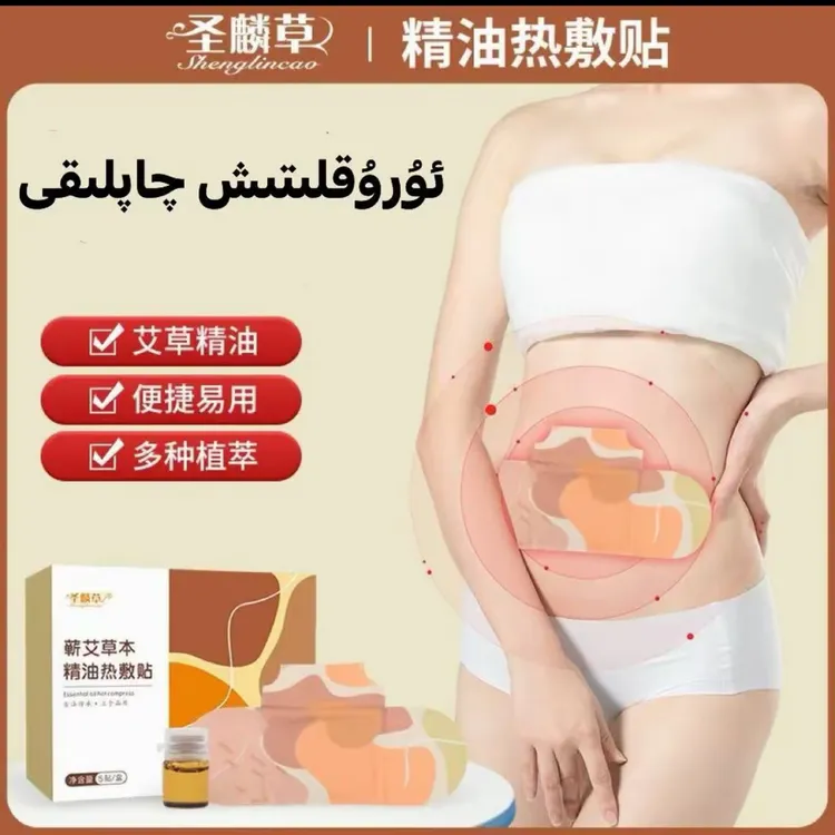 【napis好物】uruklitix qapliki 精油艾灸贴发热贴热敷腰部暖宫贴