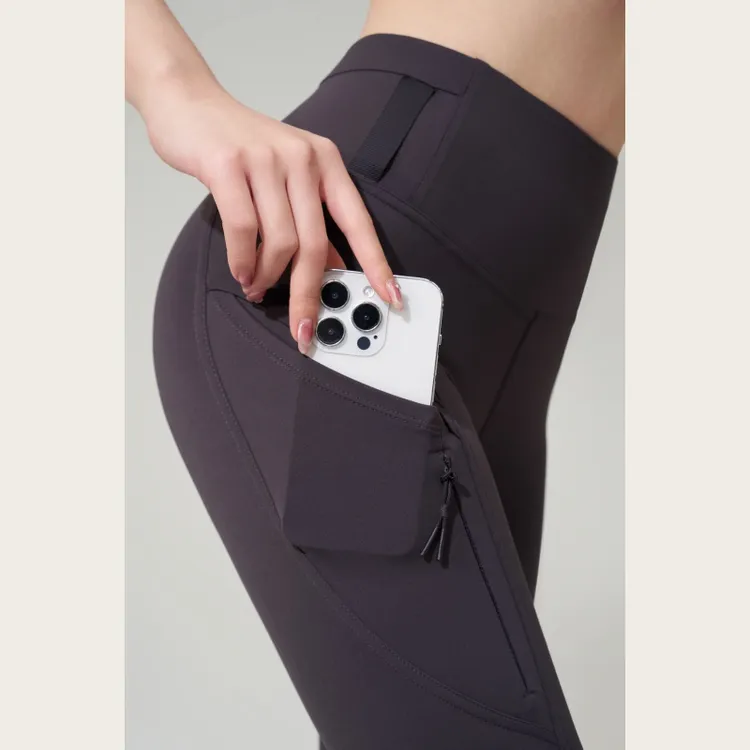 攀岩骑行90901修身耐磨裤户外干爽多功能紧身瑜伽健身运动裤九分