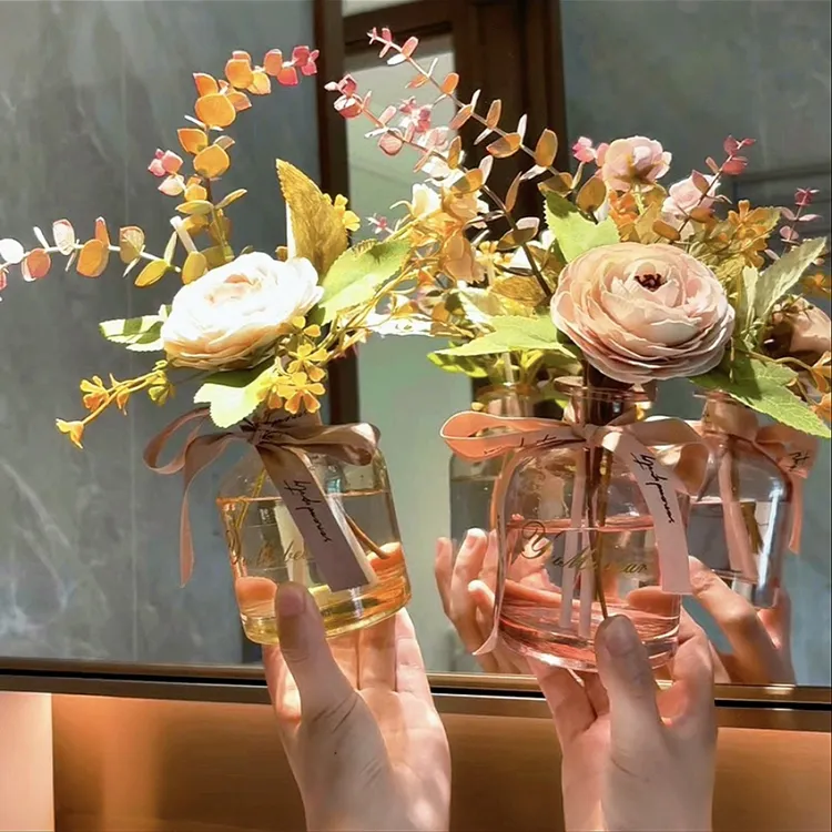 干花香薰摆件室内持久留香卫生间空气清新剂香氛酒店卧室女生精油