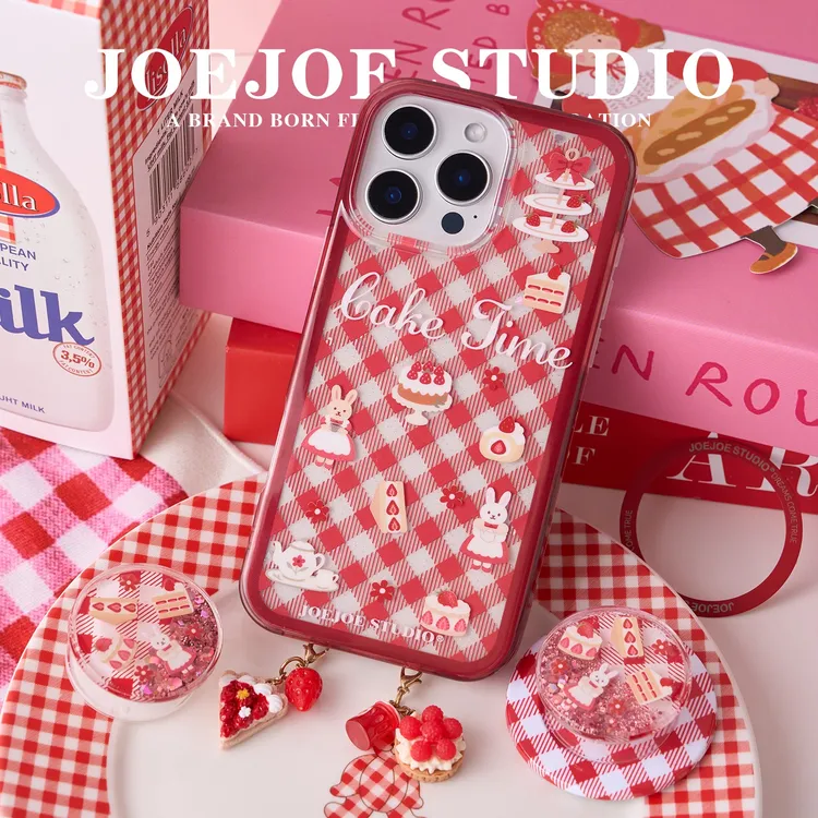 JOEJOE原创兔子女仆适用Apple15Pro苹果iphone16proMax亮面手机壳