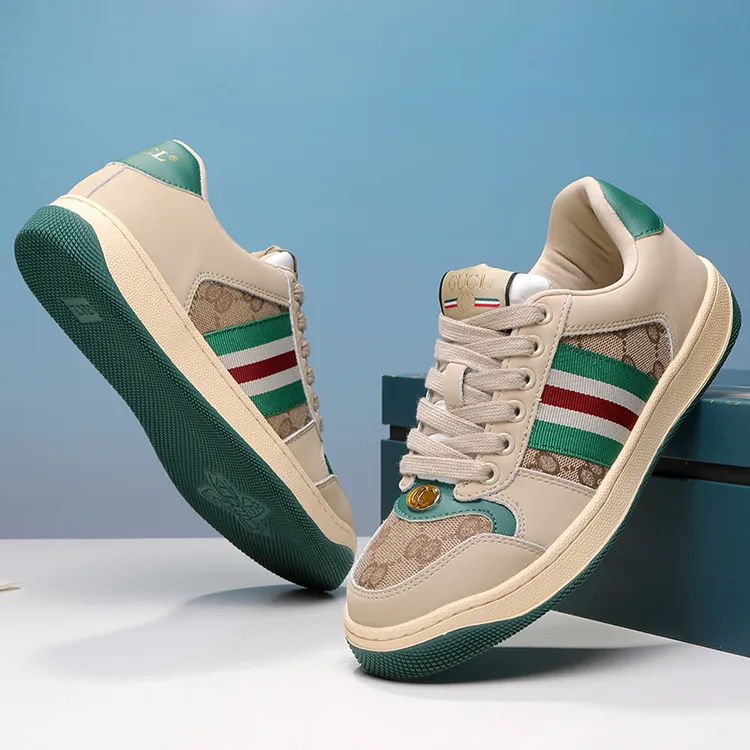 经典脏脏鞋复古轻奢情侣厚底鞋男鞋女鞋休闲板鞋潮流拼色低帮精品