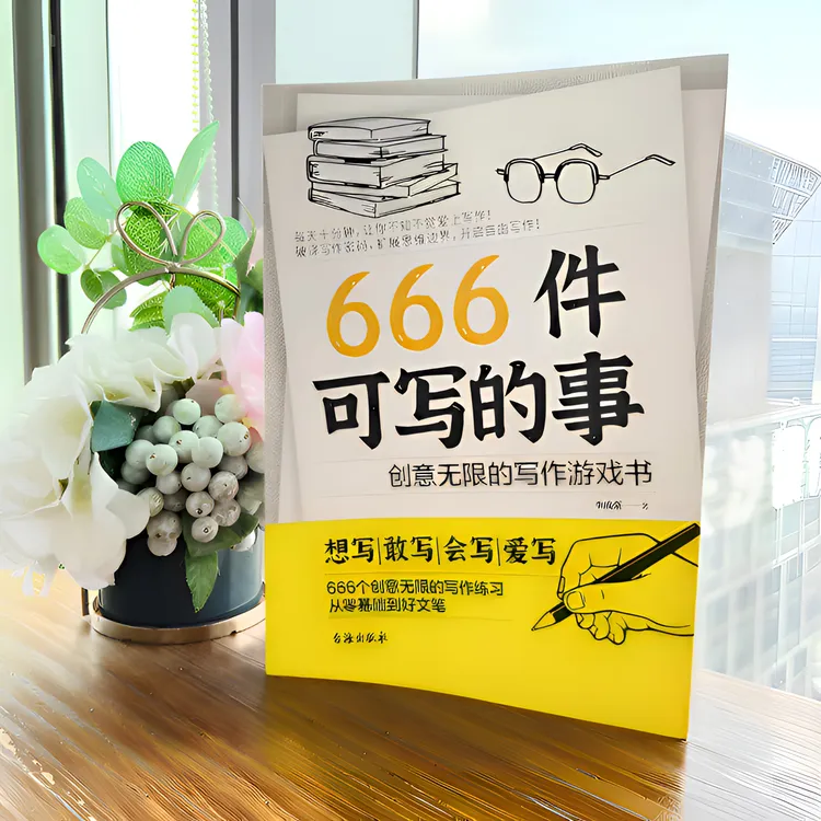 【大开本】666件可以写的事正版书 写作游戏书语文作文可以写作书籍