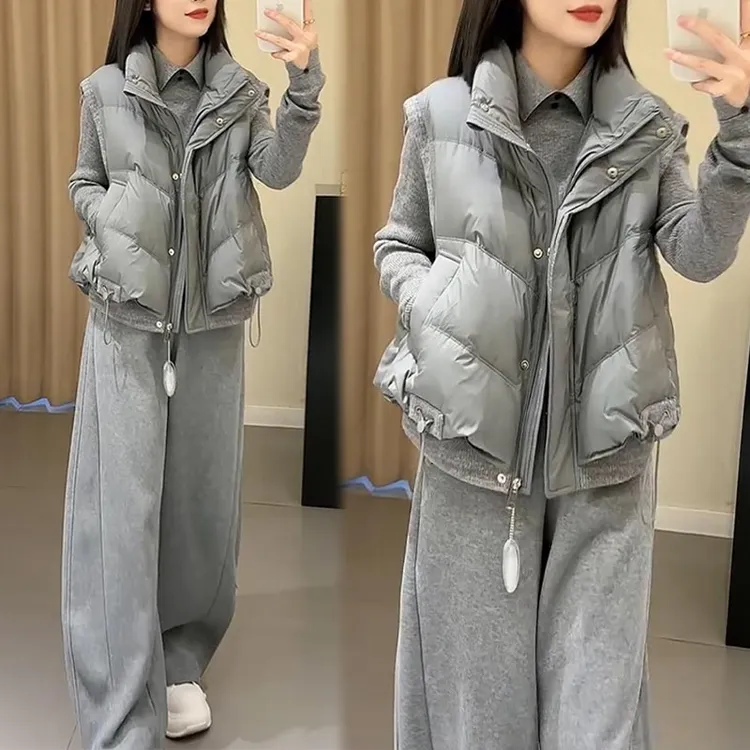 2025巨好看的马甲女款外穿时髦洋气小个子宽松叠穿马夹外套秋冬季