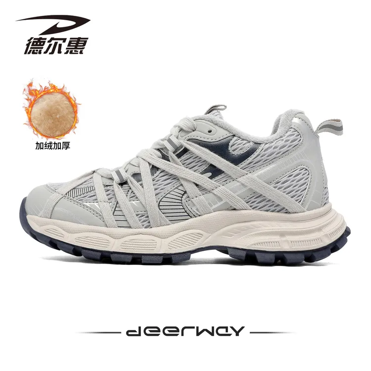 6cm内增高老爹鞋女款2025爆款专柜正品加绒厚底小个子新款女鞋子