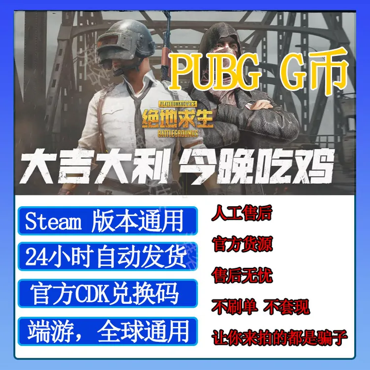 pubg G币 绝地求生CDK pubgcdk兑换码 pubgcdk通行证 pubgcdk服装
