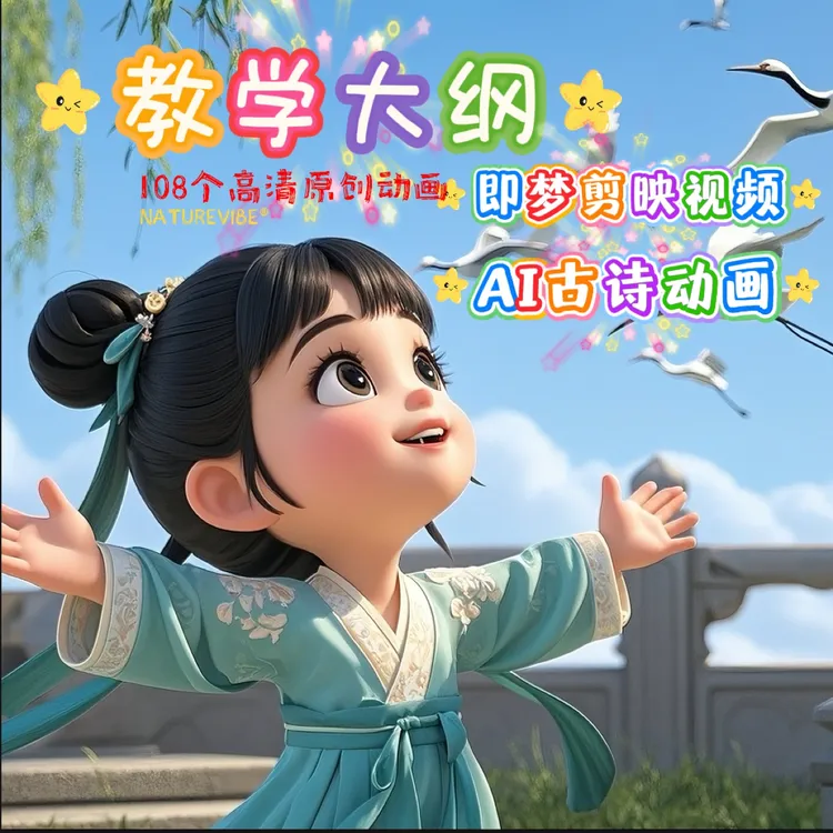 最新AI原创视频，AI创作兴趣推广，高清护眼动画。