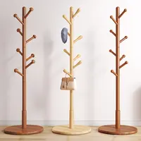 实木衣架落地卧室挂衣架家用挂衣杆客厅立式衣服挂架建议衣帽架