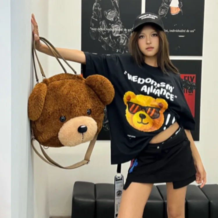 OOXOO潮汇｜2025北京限定潮酷ins印花春夏圆领短袖T恤20545