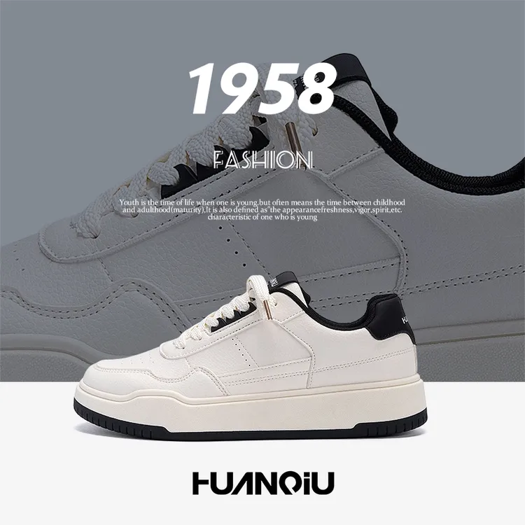 环球厚底潮鞋子男款2025秋季新款干净感痞帅男鞋百搭增高休闲板鞋