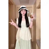 【现货】胖mm夏季遮肉显瘦上衣大码不规则下摆U领百搭短袖T恤05039