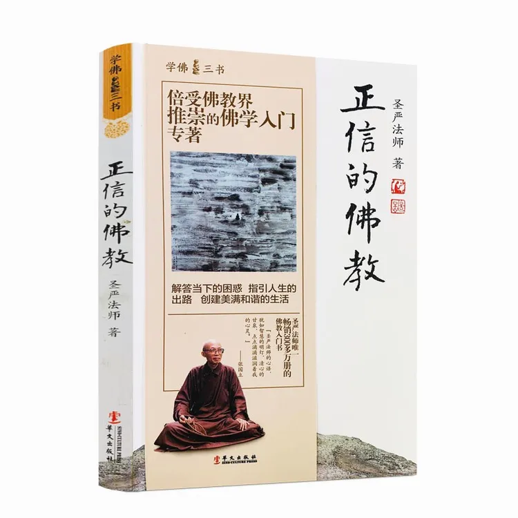 正信的佛教  圣严法师著解答困惑法师开悟佛教思想文化