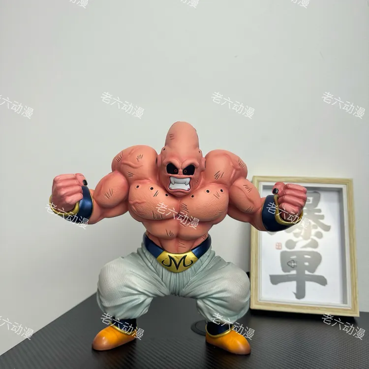 【魔动厂】七龙珠 界王神肌肉布欧24cm 动漫手办摆件