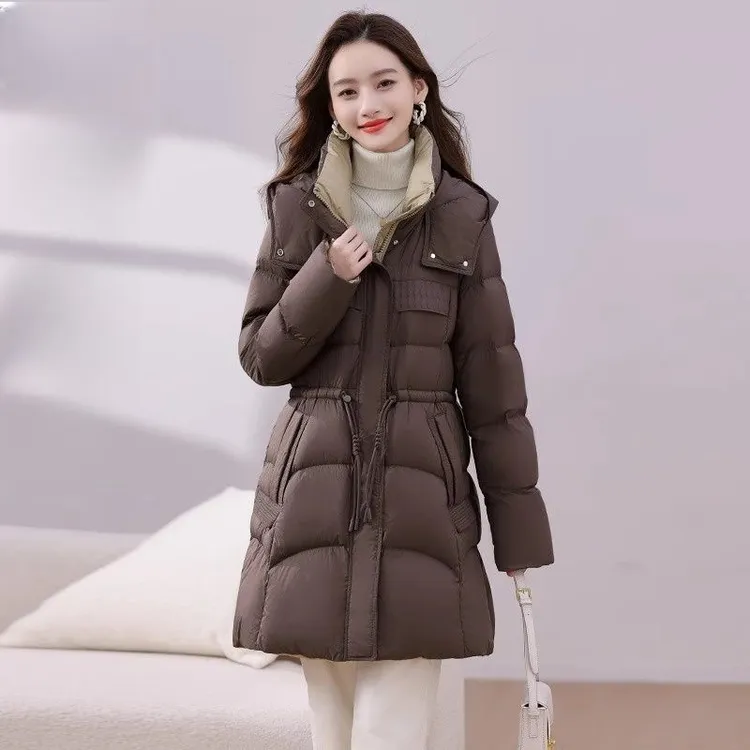 V8020羽绒服冬季新款时尚气质保暖羽绒服加厚