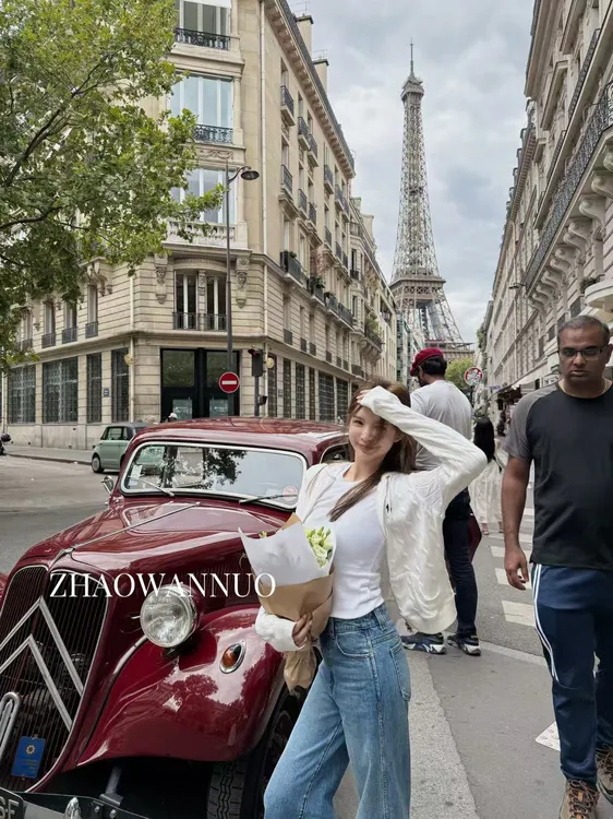 ZHAO WANNUO 丨 25新款经典白色修身显瘦短袖T恤NC0047