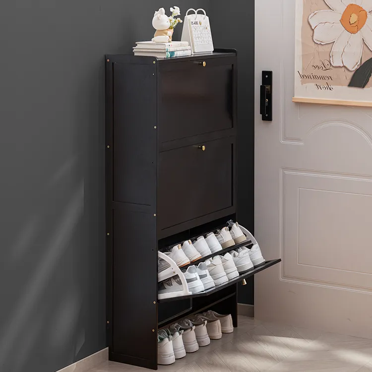 超薄鞋柜家用门口翻斗鞋架子入户门玄关省空间简易大容量收纳神器