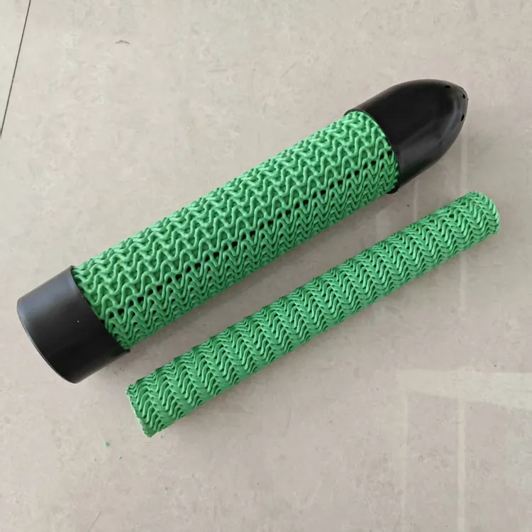 φ90曲纹网状硬韧半透水管路基边坡排水 HDPE塑料盲管 硬式透水管