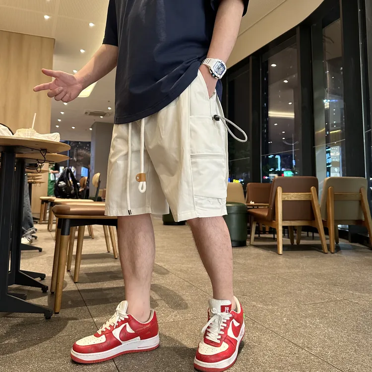 探戈精品【多口袋短裤】夏季工装短裤吸湿透气户外宽松显瘦五分裤