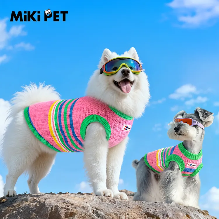 狗狗衣服秋冬款保暖毛衣背心雪纳瑞边牧萨摩耶拉布拉多金毛服装