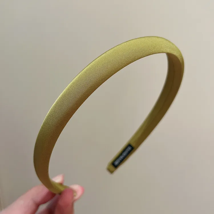 原创设计甜美女发箍简约时尚气质轻奢小众法式百搭夏季纯色头饰