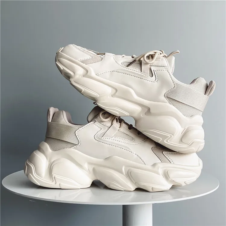 新款男款老爹鞋时尚休闲低帮潮流户外运动鞋子单鞋透气耐磨橡